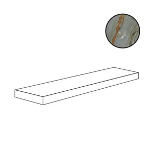 Ступень ABK Sensi Signoria Gradone Angolare Dx Roma Imperiale Nat PF60010410 32x120 натуральная