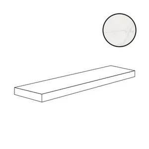 Ступень ABK Sensi Signoria Gradone Angolare Dx Statuario Light Nat PF60010413 32x120 натуральная