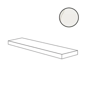 Ступень ABK Sensi Signoria Gradone Angolare Sx Calacatta Michelangelo Lux PF60010370 32x120 полированная