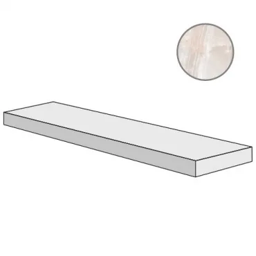 Ступень ABK Sensi Up Ang. Top Dx Onice Beige Lux Ret 0000890 32x120 лаппатированная