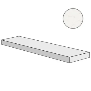 Ступень ABK Sensi Up Ang. Top Dx Statuario Versilia Lux Ret 0004924 32x120 лаппатированная