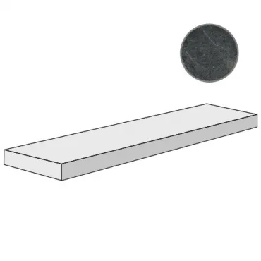 Ступень ABK Sensi Ang Top Sx Pietra Grey Lux 1SL34202 32x120 глянцевая