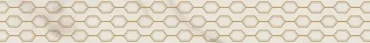 Бордюр ABK Sensi List Chains Oro Calacatta 1SL03051 7x60 натуральный