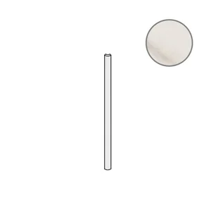 Бордюр ABK Sensi Raccordo Calacatta Select Lux 1SL11053 1,2x30 глянцевый