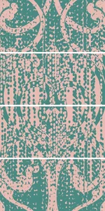 Панно ABK W&S Cp4 Antique Pink PF60001397 120x240 матовое