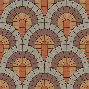 Керамогранит ABK W&S Pave Brown PF60006110 120x120 матовый