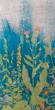 Декоративный элемент ABK Wide & Style Botanical Blue A PF60009476 120x280 матовый