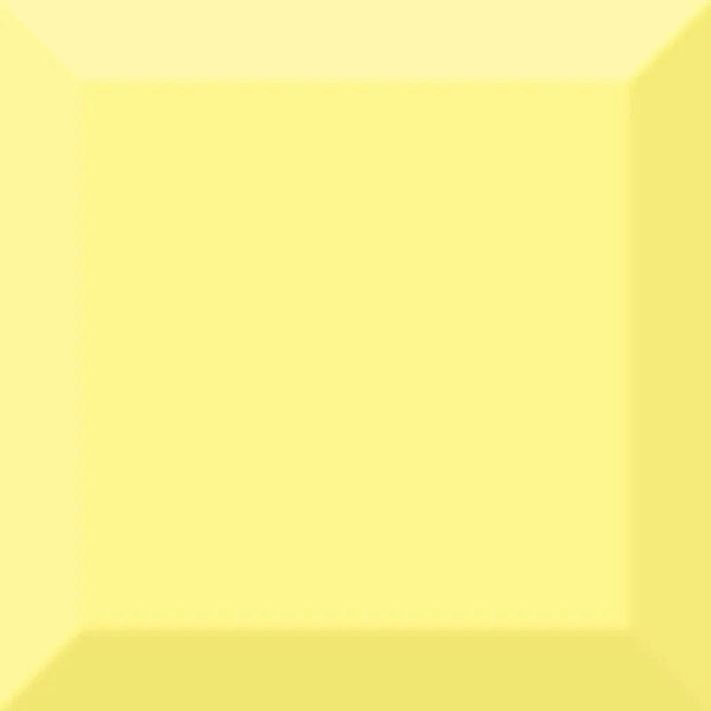 Плитка Absolut Keramika Monocolor Amarillo Biselado Brillo 10x10 глянцевая