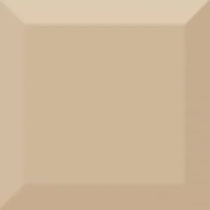 Плитка Absolut Keramika Monocolor Biselado Brillo Beige 10x10 глянцевая