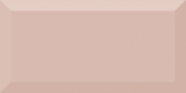 Плитка Absolut Keramika Monocolor Salmon Biselado Brillo 10x20 глянцевая