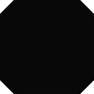 Керамогранит Absolut Keramika Octo Element Negro 60980 25x25 матовый