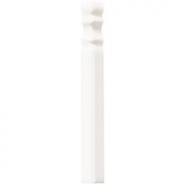 Спецэлемент Adex Earth Angulo Exterior Rodapie Navajo White ADEH5015 1,5x13 матовый