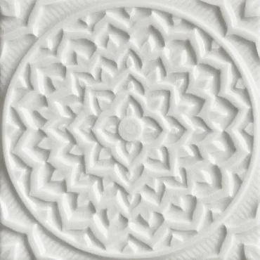 Плитка Adex Earth Relieve Mandala Cosmos Ash Gray ADEH4013 15x15 структурированная