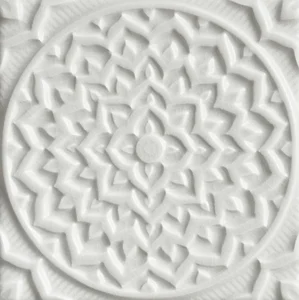 Плитка Adex Earth Relieve Mandala Cosmos Ash Gray ADEH4013 15x15 структурированная