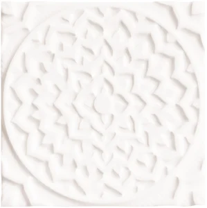 Плитка Adex Earth Relieve Mandala Cosmos Navajo White ADEH4001 15x15 структурированная