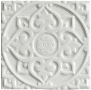 Плитка Adex Earth Relieve Mandala Energy Ash Gray ADEH4016 15x15 структурированная
