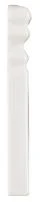 Спецэлемент Adex Habitat Angulo Exterior Rodapie Alabaster Matte ADHA5067 1,5x10 матовый