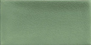 Плитка Adex ADMO1024 Liso PB C/C Verde Oscuro 7,5x15 глянцевая