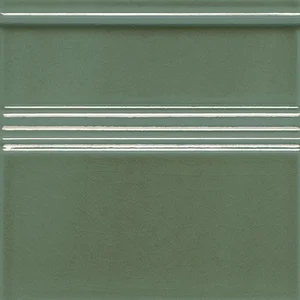 Бордюр Adex ADMO5205 Rodapie Clasico C/C Verde Oscuro 15x15 глянцевый