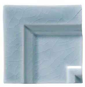 Вставка Adex ADMO5443 Angulo Marco Cornisa Clasica C/C Stellar Blue 7,5x7,5 глянцевая