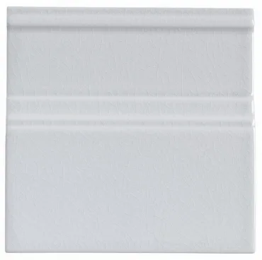 Бордюр Adex ADMO5471 Rodapie Clasico C/C Cadet Gray 15x15 глянцевый