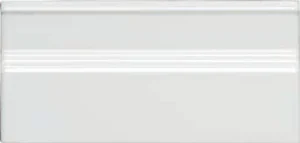 Бордюр Adex ADCT5031 Rodapie Clasico Blanco Z 15x30 глянцевый