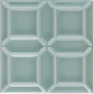 Декоративный элемент Adex ADNE1114 Liso Edge Sea Green 15x15 глянцевый