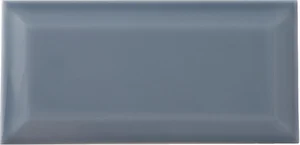 Плитка Adex ADNE2055 Biselado PB Storm Blue 10x20 глянцевая