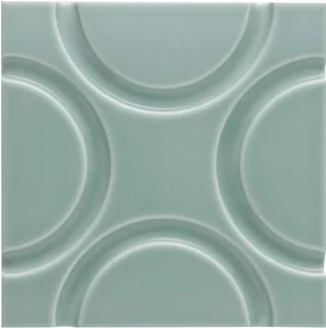 Декоративный элемент Adex ADNE4148 Liso Geo Sea Green 15x15 глянцевый