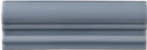 Бордюр Adex ADNE5601 Moldura Italiana PB Storm Blue 5x15 глянцевый