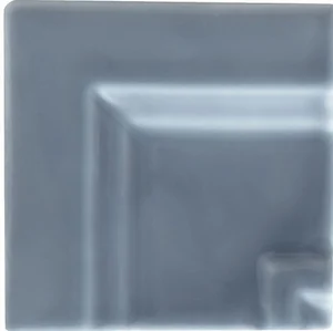 Вставка Adex ADNE5605 Angulo Marco Cornisa Clasica Storm Blue 7,5x7,5 глянцевая