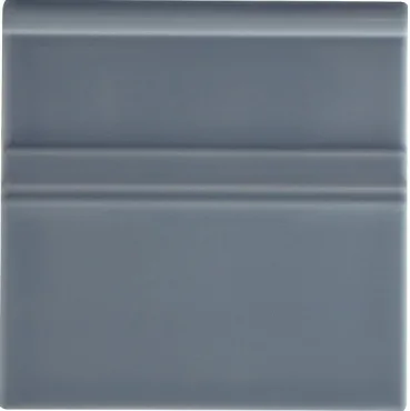 Бордюр Adex ADNE5606 Rodapie Clasico Storm Blue 15x15 глянцевый