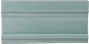 Бордюр Adex ADNE5628 Cornisa Clasica Sea Green 7,5x15 глянцевый