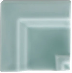 Вставка Adex ADNE5630 Angulo Marco Cornisa Clasica Sea Green 7,5x7,5 глянцевая