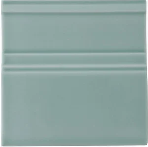 Бордюр Adex ADNE5631 Rodapie Clasico Sea Green 15x15 глянцевый