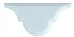 Плитка Adex ADST8023 Arabesco Biselado Remate Ice Blue 7,5x15 глянцевая