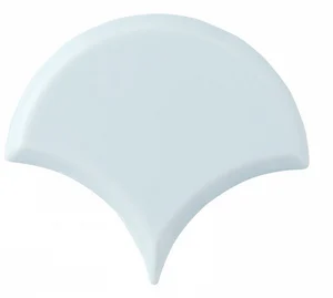 Плитка Adex ADST8024 Escama Biselada Ice Blue 13x15 глянцевая