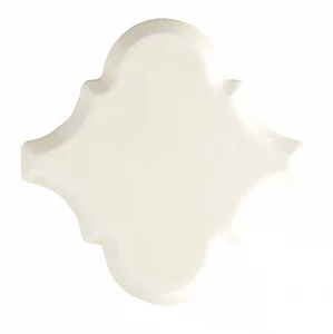 Плитка Adex ADST8025 Arabesco Biselado Almond 15x15 глянцевая