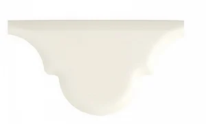 Плитка Adex ADST8026 Arabesco Biselado Remate Almond 7,5x15 глянцевая