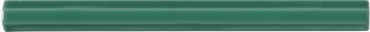 Бордюр Adex ADRI5009 Listelo Rimini Green 1,7x20 глянцевый