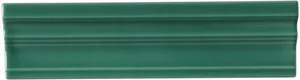 Бордюр Adex ADRI5059 Cornisa Rimini Green 5x20 глянцевый