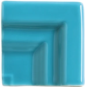 Спецэлемент Adex ADRI5075 Angulo Marco Cornisa Altea Blue 3x3 глянцевый
