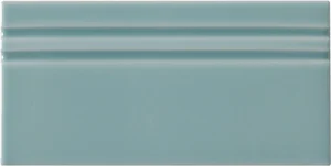 Бордюр Adex ADRI5086 Rodapie Niza Blue 10x20 глянцевый