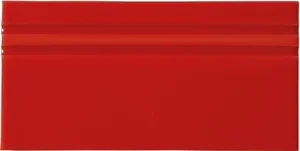 Бордюр Adex ADRI5087 Rodapie Monaco Red 10x20 глянцевый