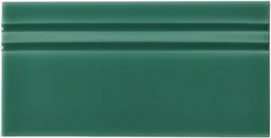 Бордюр Adex ADRI5089 Rodapie Rimini Green 10x20 глянцевый