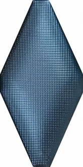 ADNE8122 Rombo Acolchado Micro Cobalto
