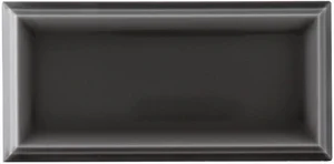Плитка Adex ADST1082 Liso Framed Volcanico 7,3x14,8 глянцевая