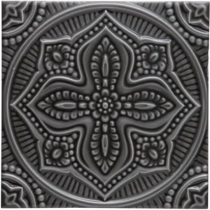 Декоративный элемент Adex ADST4072 Relieve Mandala Planet Volcanico 14,8x14,8 глянцевый