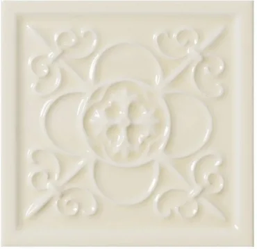 Декоративный элемент Adex ADST4091 Relieve Vizcaya Almond 14,8x14,8 глянцевый