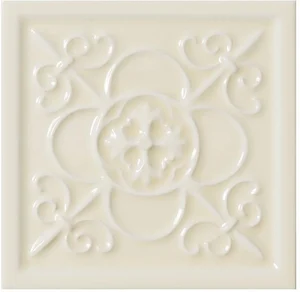Декоративный элемент Adex ADST4091 Relieve Vizcaya Almond 14,8x14,8 глянцевый